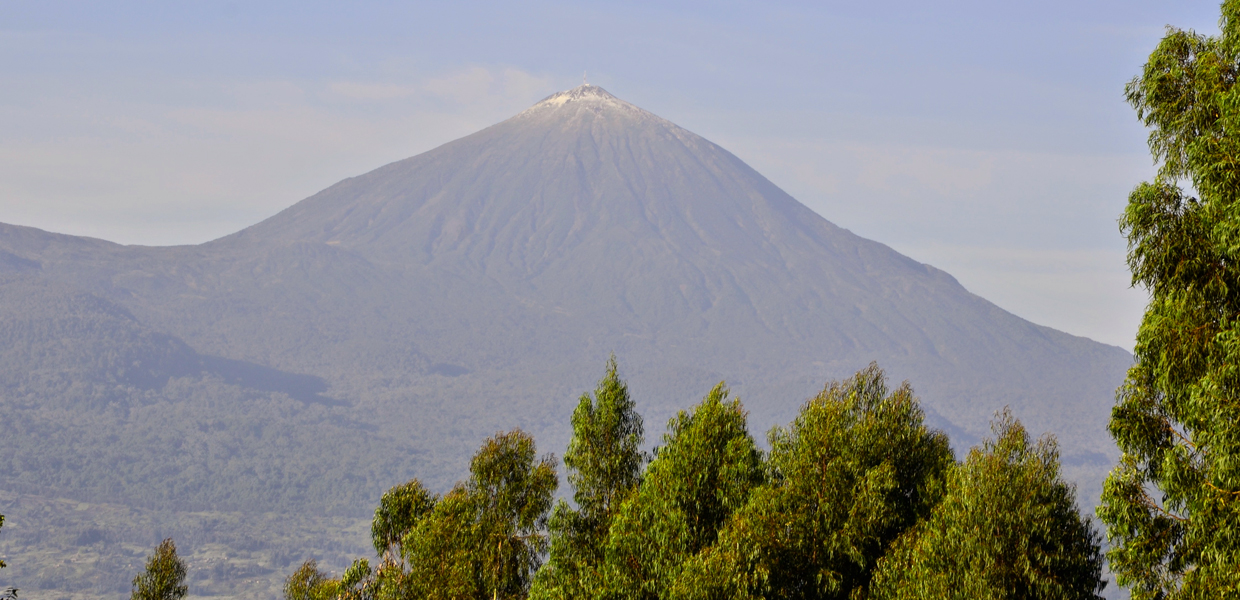 Volcanoes Mountain In Rwanda