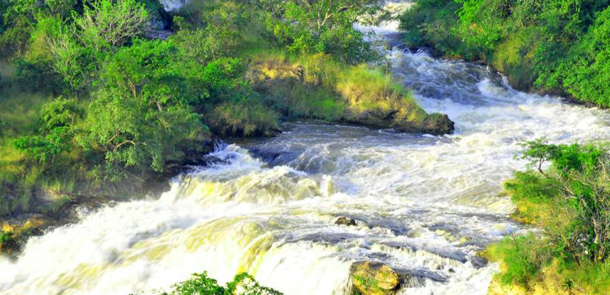 Gushing Murchison Falls In Murchison Falls National Park. Credit: Uganda Wildlife Authority