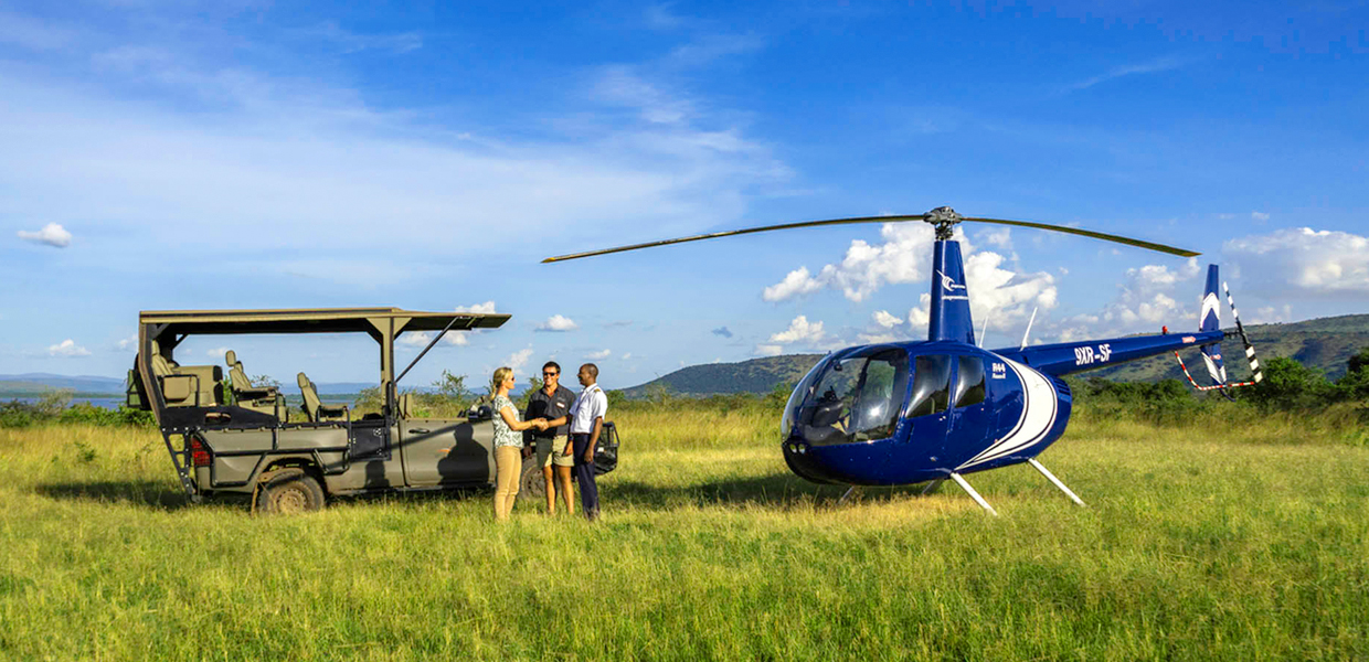 4 Days Gorilla Trekking By Helicopter