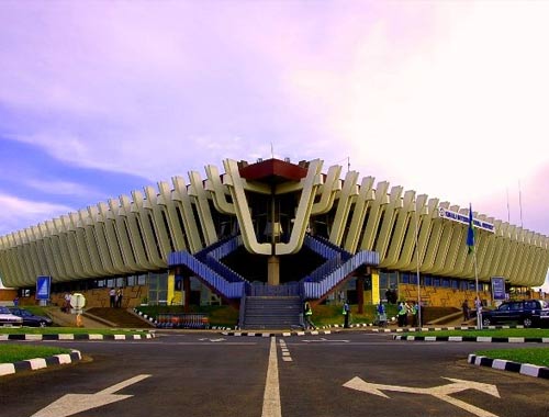 Kigali International Airport.