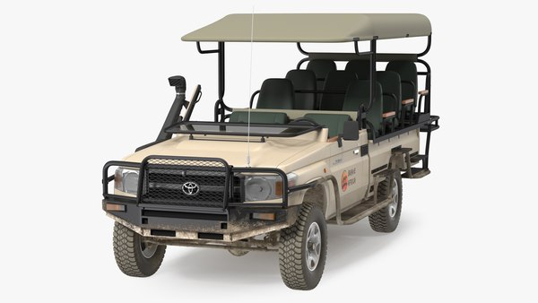 Open safari landcruiser